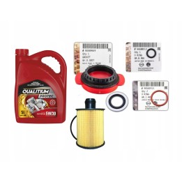 FILTR OLEJ 5W30 USZCZELKA SMOKA USZCZELNIACZ POMPY OLEJU INSIGNIA 2.0CDTI