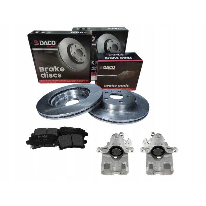 2X TARCZE KLOCKI ZACISKI HAMULCOWE TYŁ OPEL INSIGNIA 315mm ZESTAW