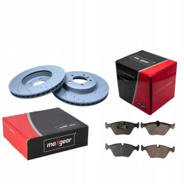 TARCZE HAMULCOWE + KLOCKI PRZÓD BMW 3 E36 E46 Z3 286MM SPORT NAWIERCANE