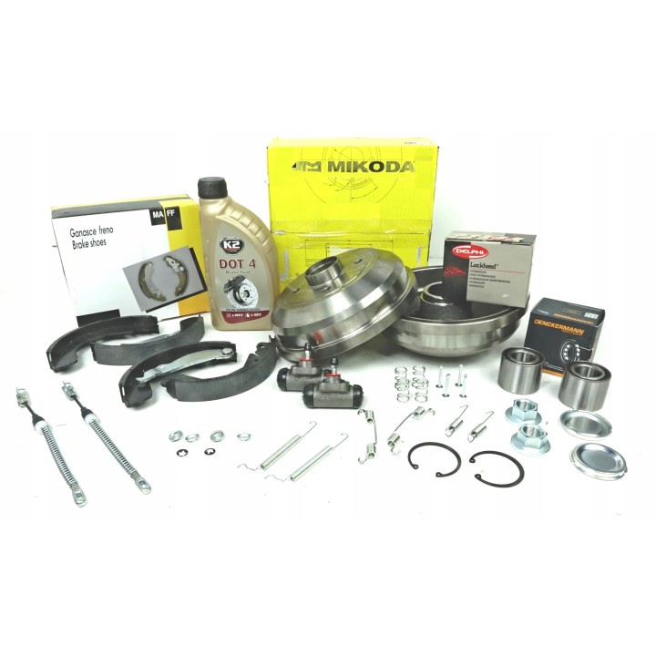 BĘBNY SZCZĘKI ŁOŻYSKA SPRĘŻYNKI OPEL CORSA C -ABS