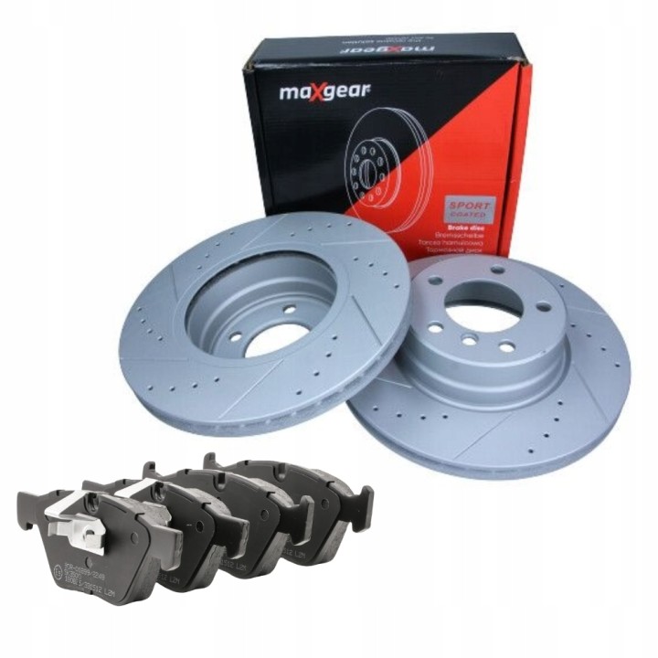 TARCZE + KLOCKI PRZÓD DO BMW 5 E60 E61 ZESTAW 310MM SPORT NACINANE