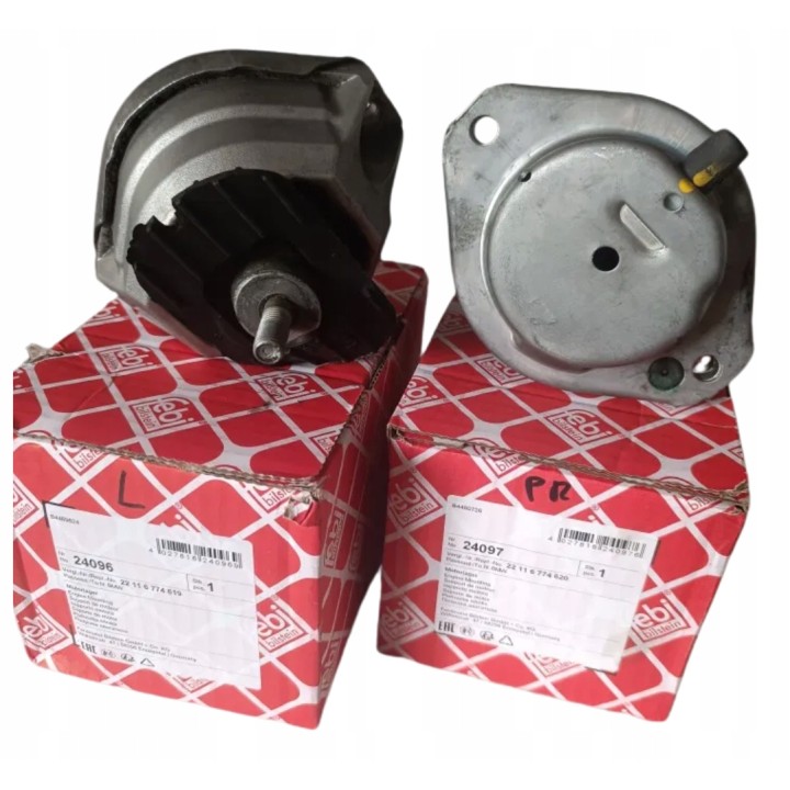 2X PODUSZKA MOCOWANIE SILNIKA BMW E60 E61 520D 530D