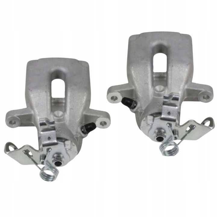 2x ZACISKI HAMULCOWE + KLOCKI TYŁ do CITROEN C4 I II DS4 PEUGEOT 307 308