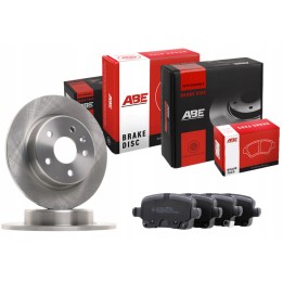 2X TARCZA HAMULCOWA + KLOCKI TYŁ OPEL ASTRA K 264MM