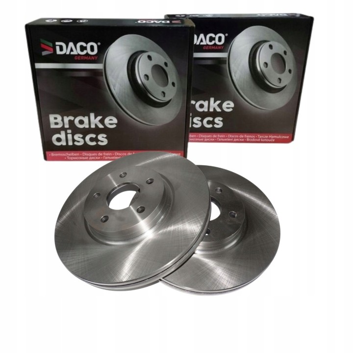 TARCZE + KLOCKI ZESTAW PRZÓD 283MM MAZDA 6 GG/GY 2002-2008