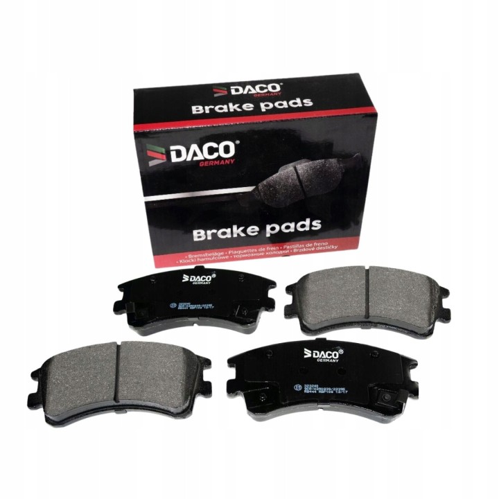 TARCZE + KLOCKI ZESTAW PRZÓD 283MM MAZDA 6 GG/GY 2002-2008