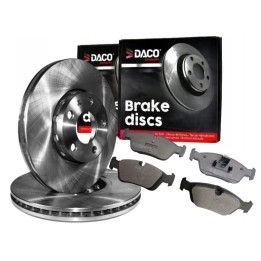 TARCZE + KLOCKI PRZÓD BMW 3 E36 E46 Z3 ZESTAW 286m