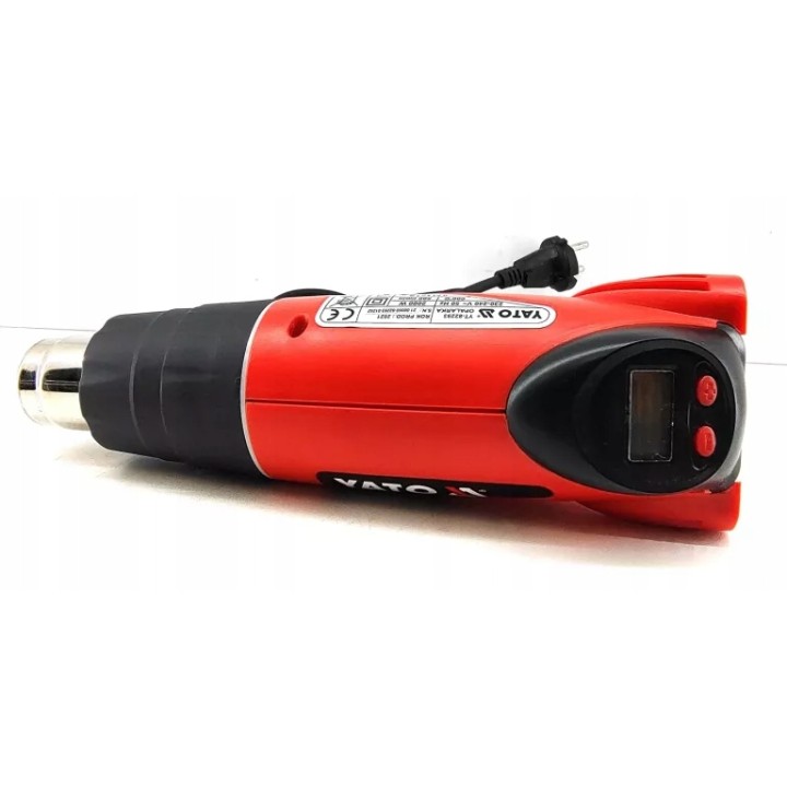 YATO OPALARKA 2000W 70~600°C AKCES. WYŚW. LCD
