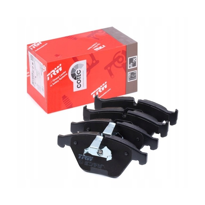 KLOCKI HAMULCOWE PRZÓD BMW E60 E61 E63 E65