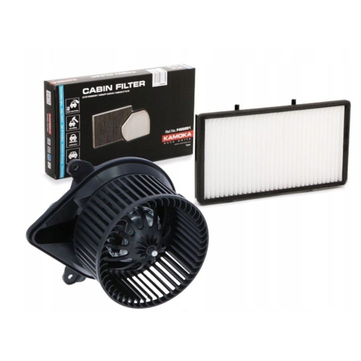 DMUCHAWA WENTYLATOR + FILTR OPEL VIVARO NISSAN PRIMASTAR RENAULT TRAFIC