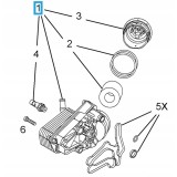 CHŁODNICA OLEJU OPEL VECTRA ASTRA H ZAFIRA 1.9CDTI