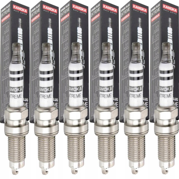 6X ŚWIECA ZAPŁONOWA BMW E60 E90 E87 E63 E70 E83 N52 2.5I 3.0I IRYDOWE