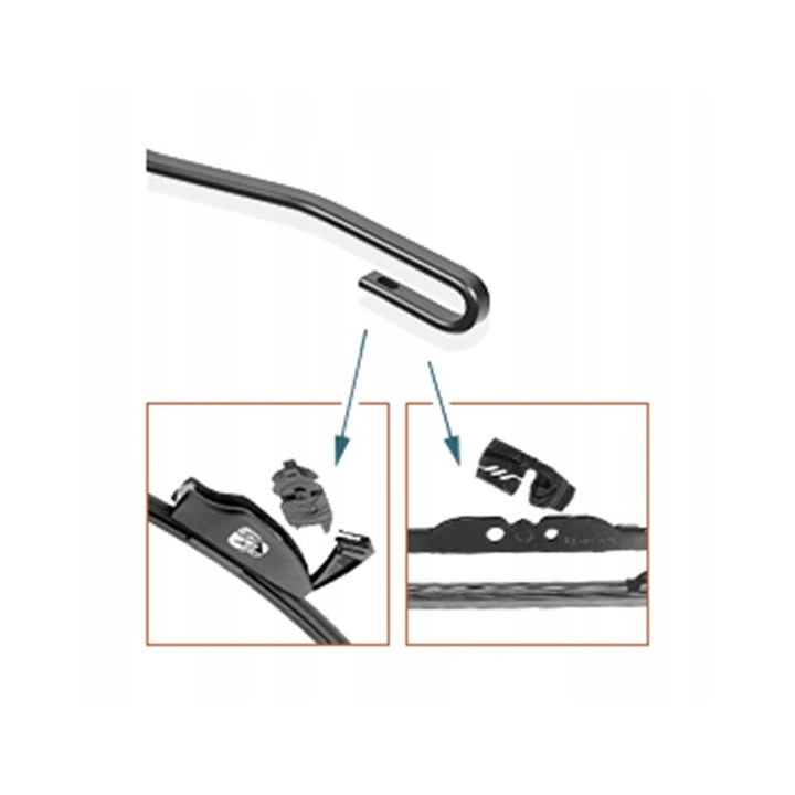 WYCIERACZKI BOSCH AEROTWIN OPEL ASTRA K Citroen C4