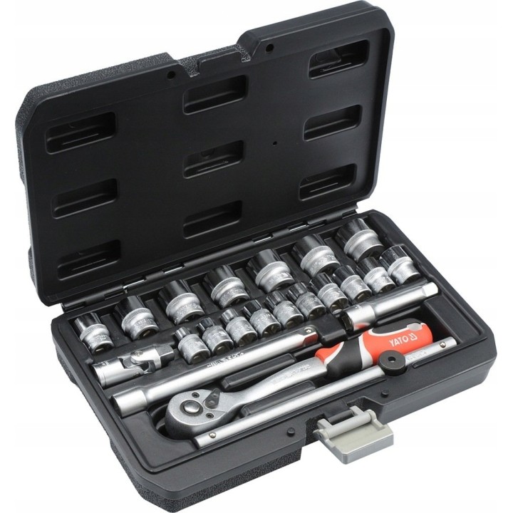 YATO ZESTAW NARZĘDZIOWY 3/8" 22CZ. XS