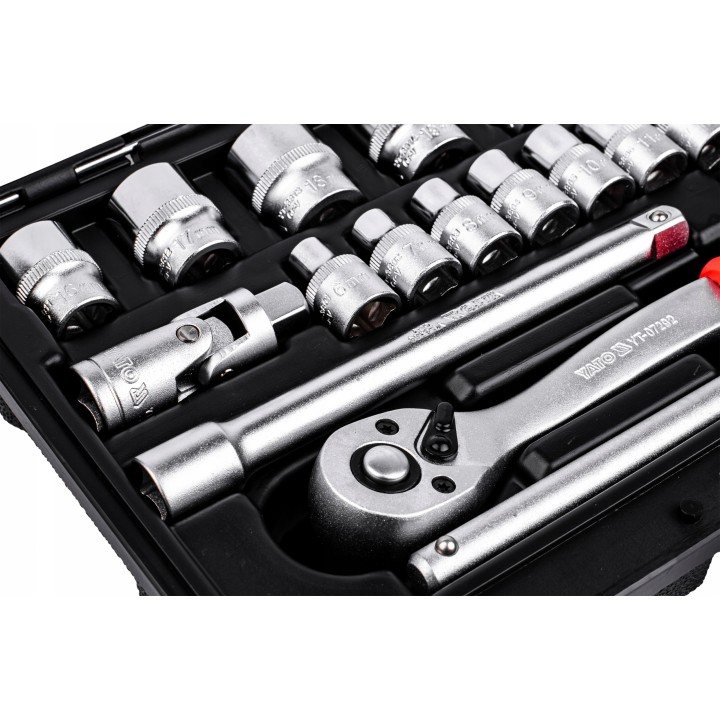 YATO ZESTAW NARZĘDZIOWY 3/8" 22CZ. XS