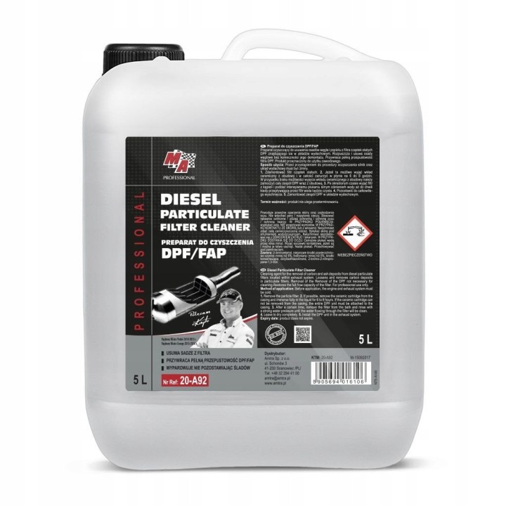 MOJE AUTO ŚRODEK DO CZYSZCZENIA DPF 5L / MA PROFESSIONAL