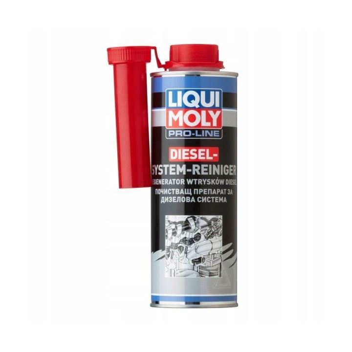LIQUI MOLY ŚRODEK DO CZYSZCZENIA WTRYSKIWACZY 500ML DIESEL PRO-LINE DODATEK