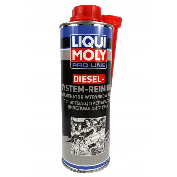 LIQUI MOLY ŚRODEK DO CZYSZCZENIA WTRYSKIWACZY 500ML DIESEL PRO-LINE DODATEK