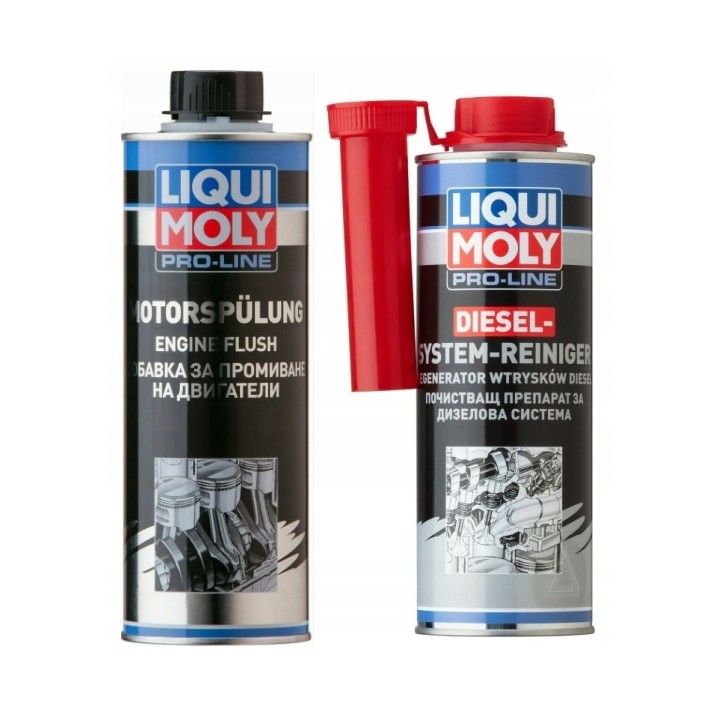 LIQUI MOLY ŚRODEK DO CZYSZCZENIA WTRYSKIWACZY 500ML DIESEL PRO-LINE DODATEK