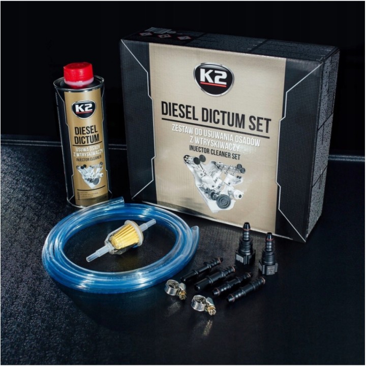 K2 DIESEL DICTUM czyszczenie wtryskiwaczy ZESTAW