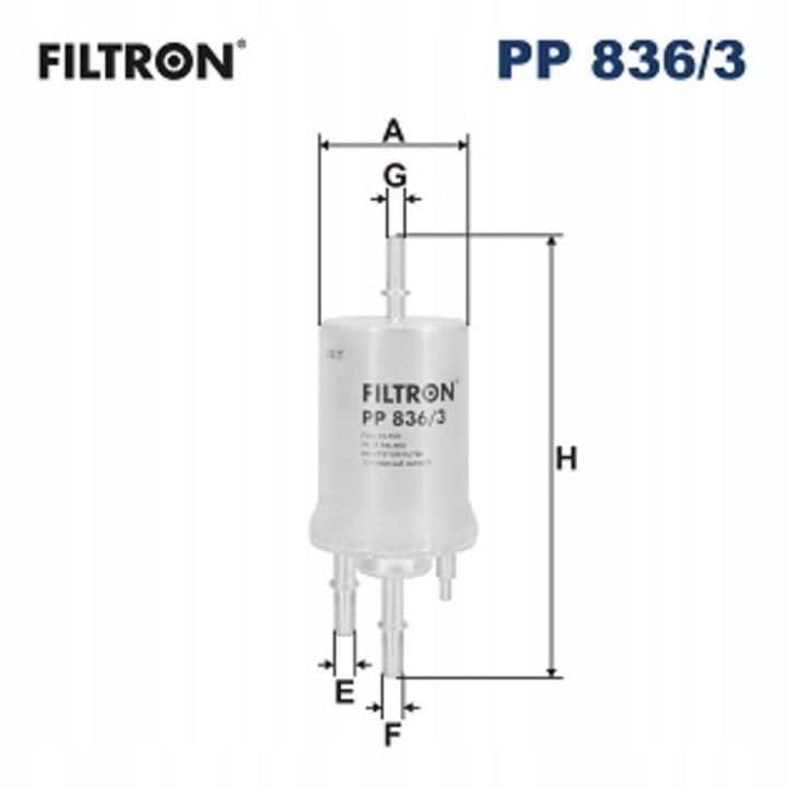 FILTR PALIWA Z REGULATOREM VW AUDI SEAT SKODA BENZYNA