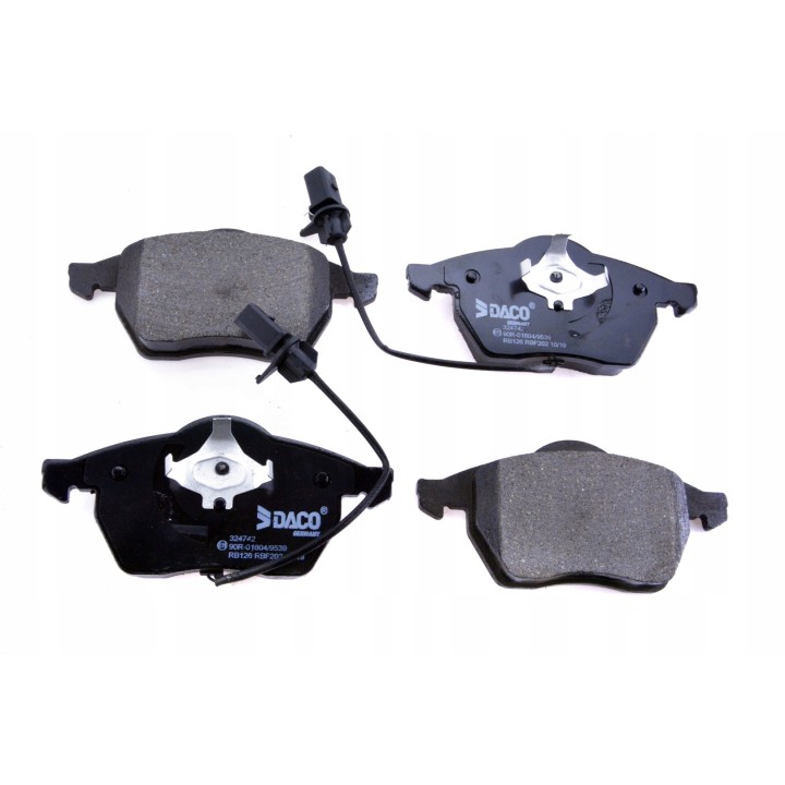 KLOCKI HAMULCOWE PRZEDNIE DO AUDI A4 B5 B6 VW PASSAT B5