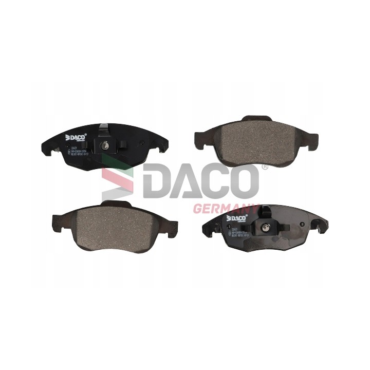 KLOCKI HAMULCOWE PRZÓD do CITROEN C4 II BERLINGO DS4 DS5