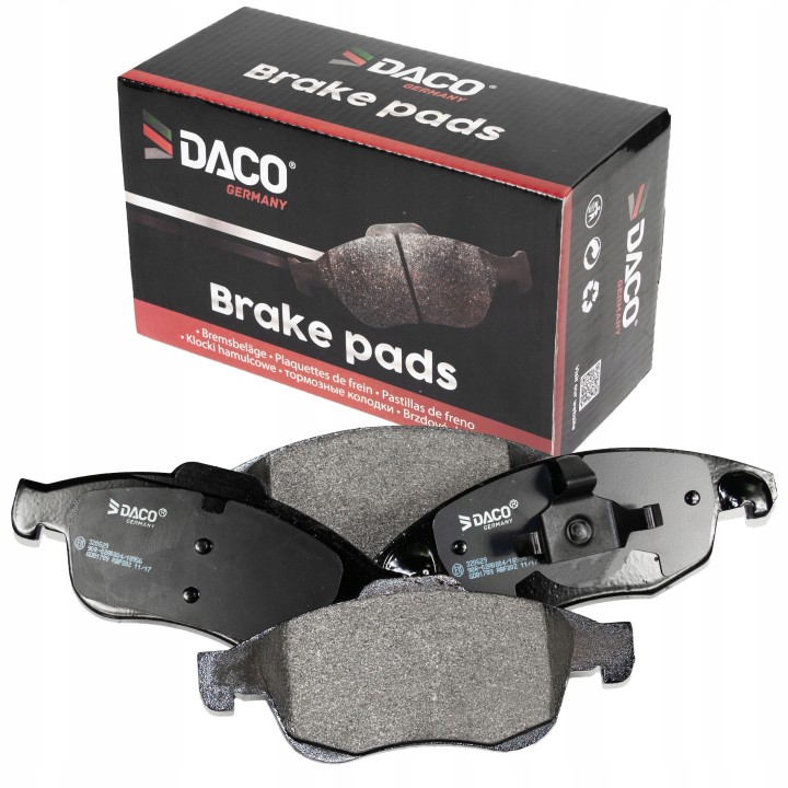 KLOCKI HAMULCOWE PRZÓD do CITROEN C4 II BERLINGO DS4 DS5