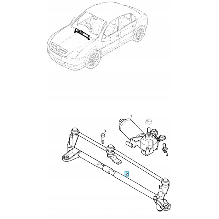 NOWY MECHANIZM WYCIERACZEK OPEL SIGNUM VECTRA C !