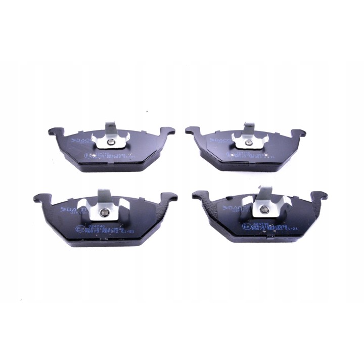 KLOCKI HAMULCOWE PRZÓD VW GOLF IV BORA SKODA FABIA ROOMSTERSEAT AUDI