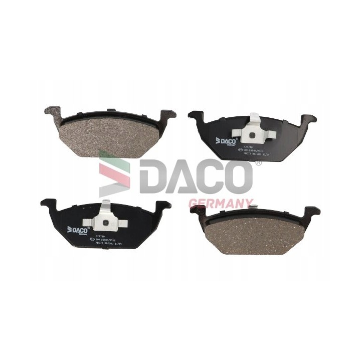 KLOCKI HAMULCOWE PRZÓD VW GOLF IV BORA SKODA FABIA ROOMSTERSEAT AUDI