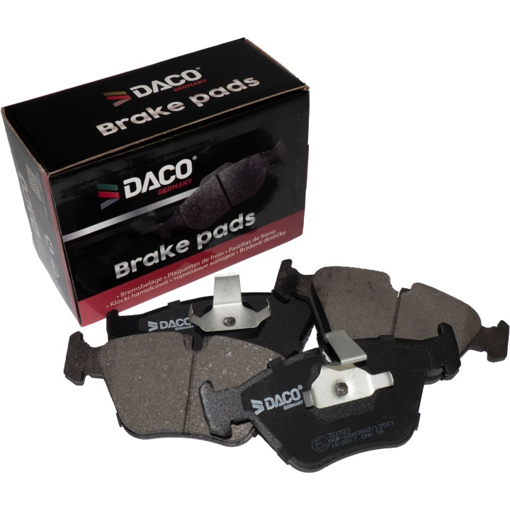 KLOCKI HAMULCOWE PRZÓD do BMW E39 5 520 523 525 528
