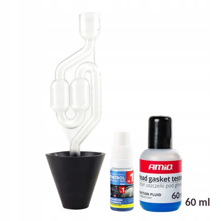 TEST USZCZELKI POD GŁOWICĄ TESTER UPG AMIO 60ML