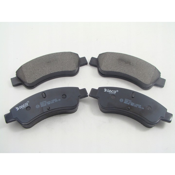 KLOCKI HAMULCOWE PRZÓ CITROEN XSARA C3 C4 PEUGEOT 206 207 208 1007 1008