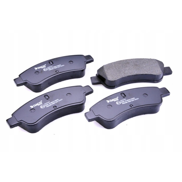 KLOCKI HAMULCOWE PRZÓ CITROEN XSARA C3 C4 PEUGEOT 206 207 208 1007 1008