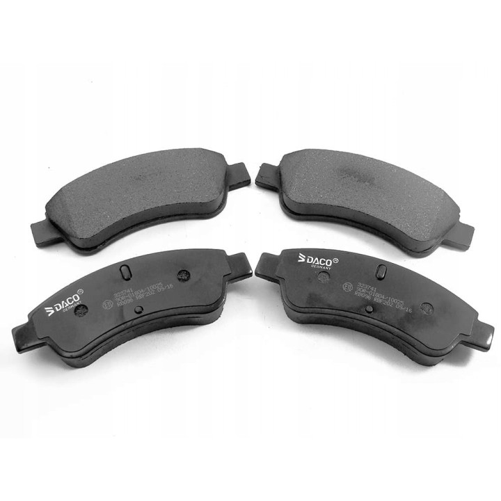 KLOCKI HAMULCOWE PRZÓ CITROEN XSARA C3 C4 PEUGEOT 206 207 208 1007 1008