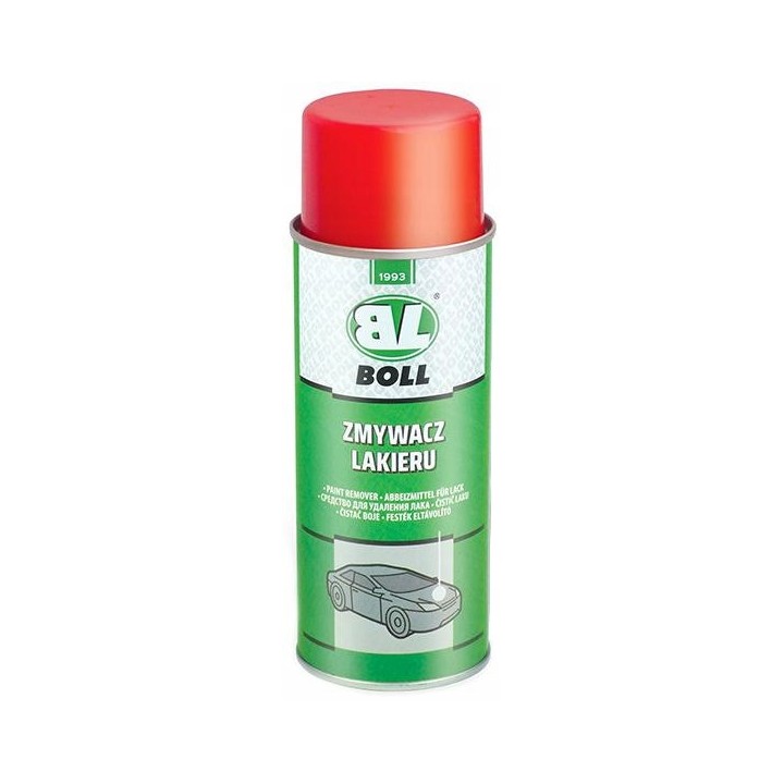 BOLL ŚRODEK DO USUWANIA LAKIERU SPRAY 400ML ZMYWACZ / BOLL