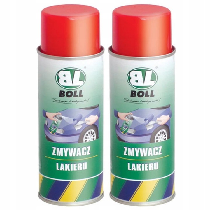 BOLL ŚRODEK DO USUWANIA LAKIERU SPRAY 400ML ZMYWACZ / BOLL