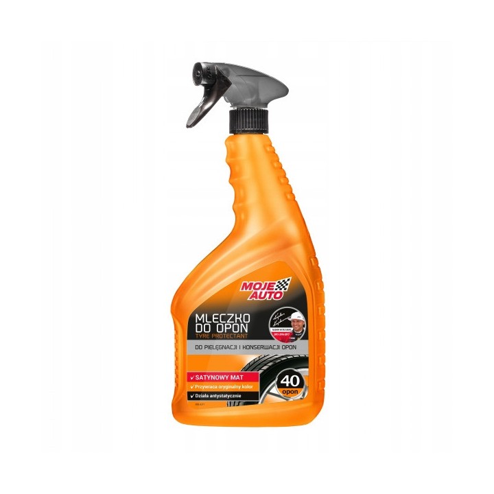 MOJE AUTO ŚRODEK DO KONSERWACJI I NABŁYSZCZANIA OPON MLECZKO 650ML / MOJE A