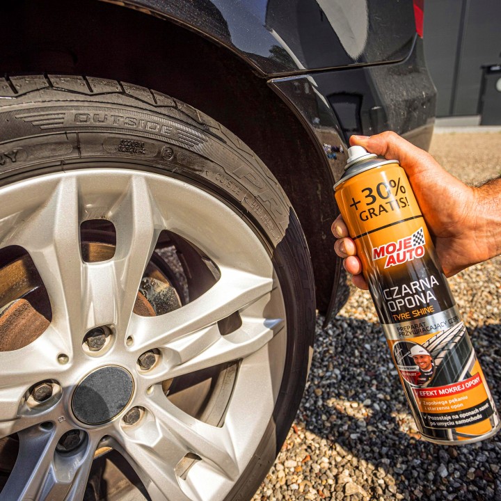 Czernidło do nabłyszczania opon Moje Auto 520 ml