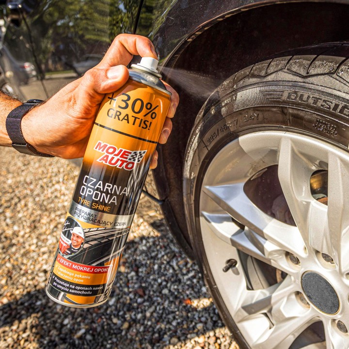 Czernidło do nabłyszczania opon Moje Auto 520 ml