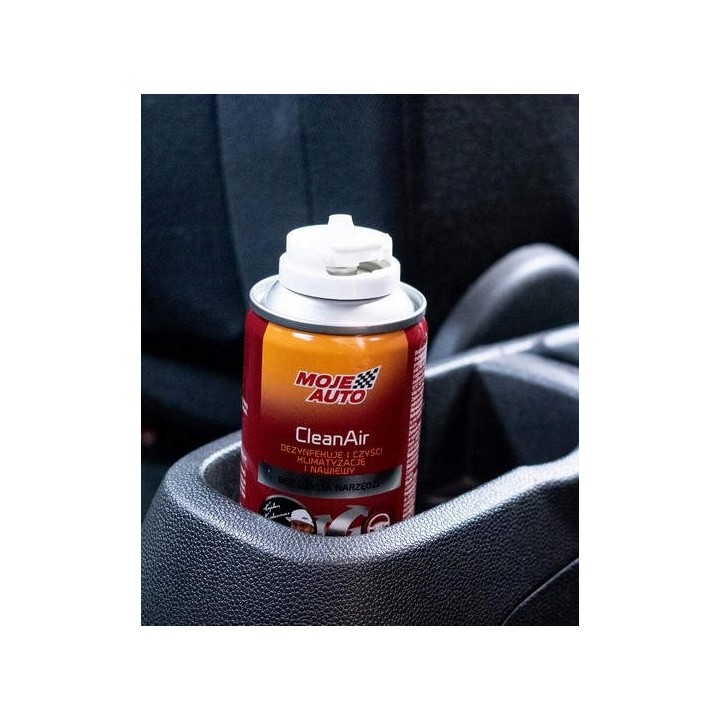 MOJE AUTO ŚRODEK BIOBÓJCZY DO CZYSZCZENIA KLIMATYZACJI CLEAN AIR NEW CAR 15
