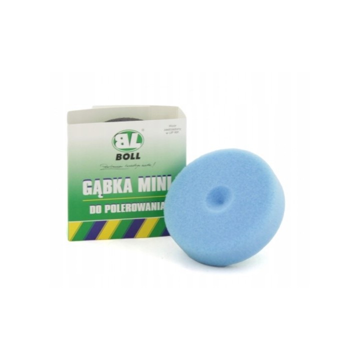 BOLL GĄBKA DO POLEROWANIA ŚR. 80MM / NIEBIESKA / SUPER TWARDA / GWINT M14 /