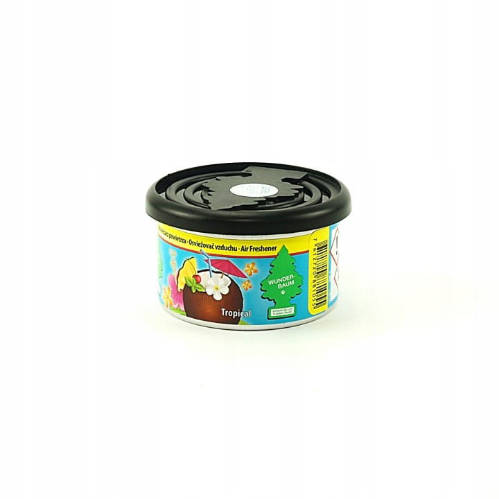 WUNDER-BAUM ZAPACH FIBER CAN TROPICAL ODŚWIEŻACZ POWIETRZA W PUSZCZE 30G /