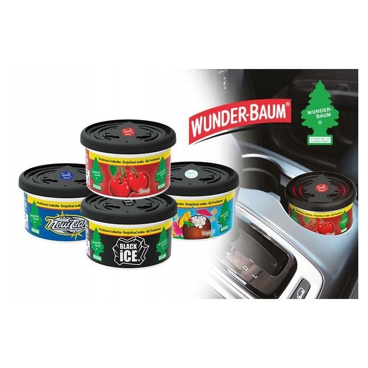 WUNDER-BAUM ZAPACH FIBER CAN TROPICAL ODŚWIEŻACZ POWIETRZA W PUSZCZE 30G /
