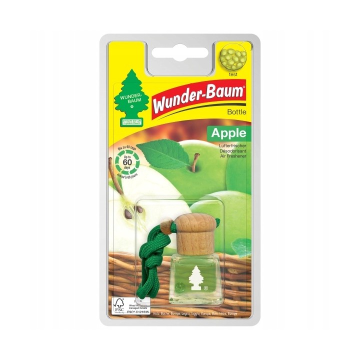 WUNDER-BAUM ZAPACH BOTTLE APPLE 4,5 ML / WUNDER-BAUM