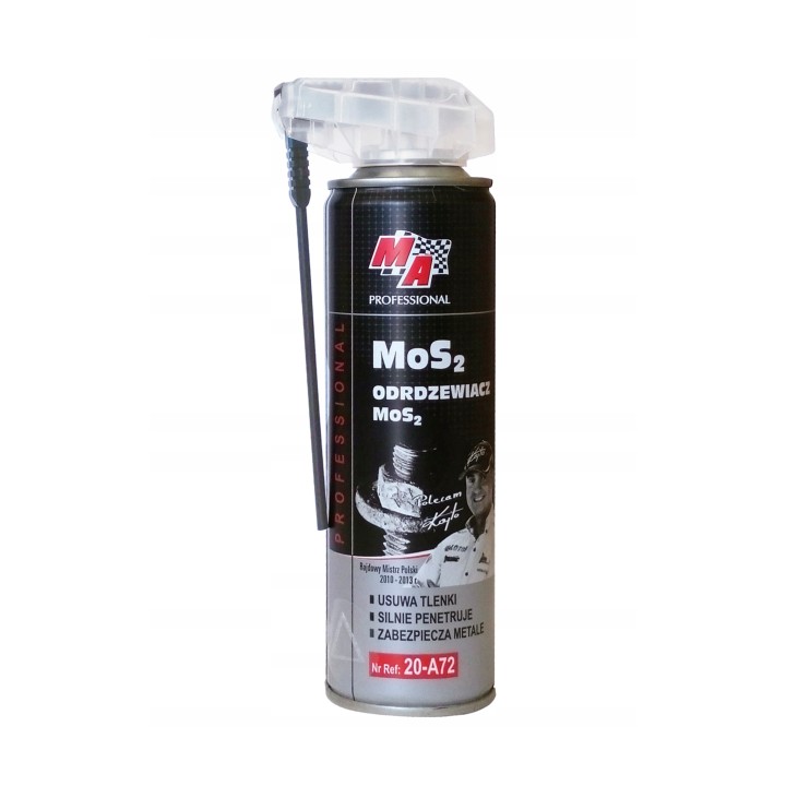 MOJE AUTO ODRDZEWIACZ W AEROZOLU 250ML Z MOS2 SMARUJE/ZABEZPIECZA / MA PRO