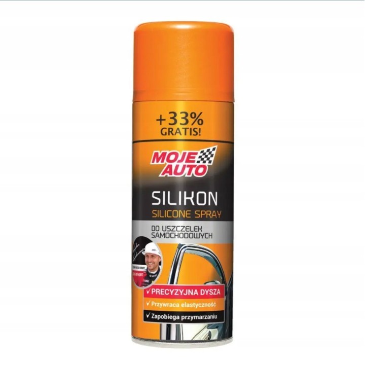 MOJE AUTO SILIKON DO USZCZELEK 400ML SPRAY / MOJE AUTO