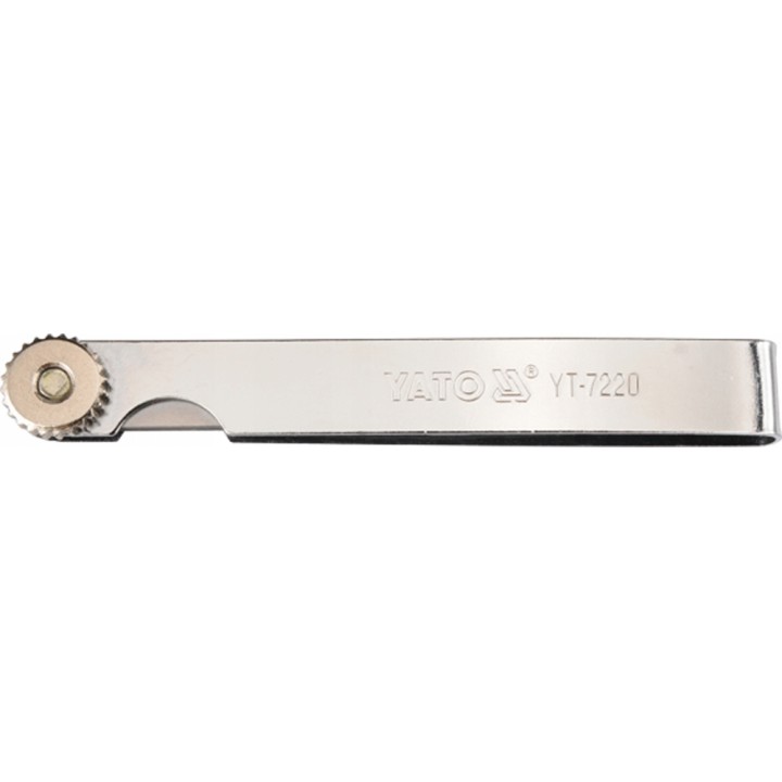 YATO SZCZELINOMIERZ 100MM 17LISTKÓW 0,02-1 MM
