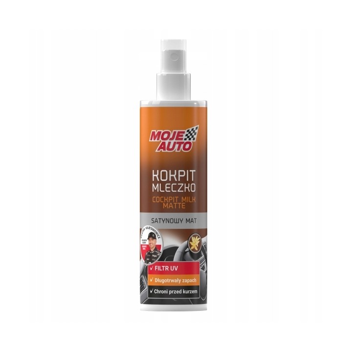 MOJE AUTO KOKPIT MATOWY MLECZKO WANILIA 300ML / MOJE AUTO